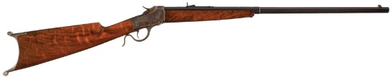 Antique Winchester Model 1885 Low Wall Schuetzen Rifle