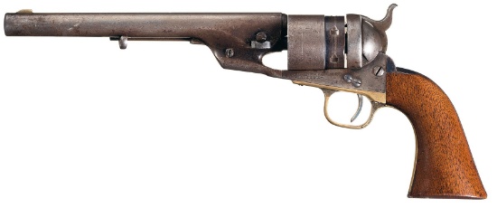 Colt Model 1860 Army Richards 2nd Model Conversion Revolve
