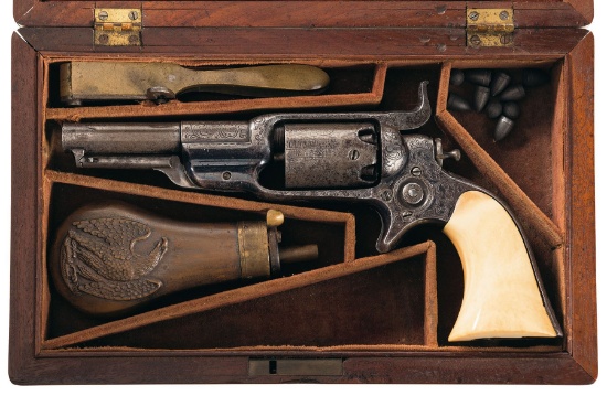 Colt Model 1855 Root Percussion Revolver with Accessories