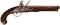 Simeon North U.S. Model 1808 Navy Contract Flintlock Belt Pistol