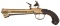 Waters & Co. Flintlock Pistol with Bayonet