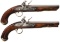 Pair of Ketland & Co. Flintlock Pistols