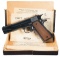 1930 Colt Super 38 Pistol with Box