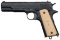 Gough Engraved Colt Government Model Pistol