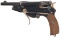 Bergmann Model 1896 Number 2 Folding Trigger Pistol w/Holster
