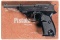 Walther/Interarms P.38 .22 Caliber Semi-Automatic Pistol, Box