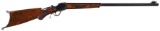Winchester Model 1885 High Wall Schuetzen Rifle with Letter