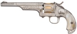 Engraved Merwin Hulbert & Co. Large Frame Single Action Revolver