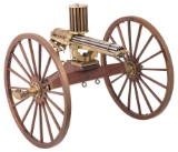 Karl Furr & Sons Miniature Model 1874 Gatling Gun and Carriage
