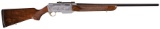 Engraved Belgian Browning Grade 4 BAR Semi-Automatic Rifle