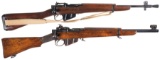 Two Enfield Bolt Action Carbines