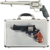 Two Smith & Wesson Performance Center Double Action Revolvers