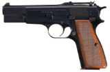 Belgian Browning High Power Semi-Automatic Pistol with Desirable