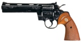 Factory Engraved Colt Python Double Action Revolver