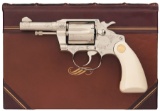 Cased Factory Engraved Colt Detective Special Revolver