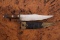 Bowie Knife with Catamount Pommel with Sheat