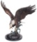 Bronze American Eagle with Head Down by D. Scott