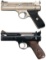 Two Cased Webley & Scott Air Pistols