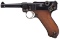 DWM Model 1908 Commercial Luger Semi-Automatic Pistol