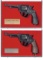 Two Swiss Presentation Cased Model 1929 Revolvers