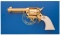 Gold Plated Colt Third Generation Single Action Army Revolver