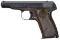 Remington Model 51 Pistol, Inscribed to a Royal Navy Admiral