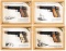 Four Commemorative Colt 1911s