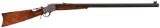Winchester Model 1885 High Wall Single Rifle with Letter