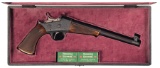 Engraved Remington Model 1901 Target Style Rolling Block Pistol