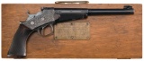 Remington Rolling Block Target Pistol with Case