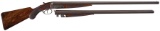 Factory Engraved Colt Grade 2 Model 1883 Two Barrel Set Shotgun