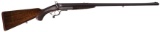 Engraved James Lang & Co. Back Action Hammer Double Rifle