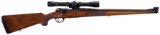 Griffin & Howe Mauser Bolt Action Mannlicher Style Rifle