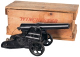 Outstanding Winchester Signal Cannon with Rare Original Factory