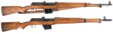 Two Ljungman-Pattern Semi-Automatic Military Rifles