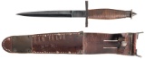 Extremely Rare Case U.S.S. Omaha V-42 Dagger with Sheath