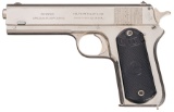 Factory Nickel Colt Model 1903 Pocket Hammer Pistolw/Letter