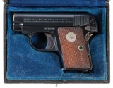 Colt Model 1908 Hammerless Vest Pocket Pistol in Black
