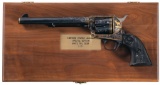 Rare Factory Engraved and Gold Inlaid Colt Western States Animal