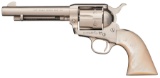 Colt 2nd Generation Single Action Army Revolver with Steer Grips