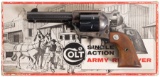 Colt 2nd Gen Single Action Army Revolver with Stagecoach Box