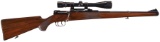 Mauser Model 66SM Mannlicher Bolt Action Carbine with Scope