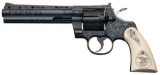 Geo. Sherwood Engraved Colt Python Revolver