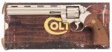Nickel Plated Colt Python Revolver
