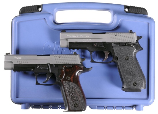 Two Sig Sauer Semi-Automatic Pistols