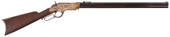 Engraved New Haven Arms Company Henry Lever Action Rifle