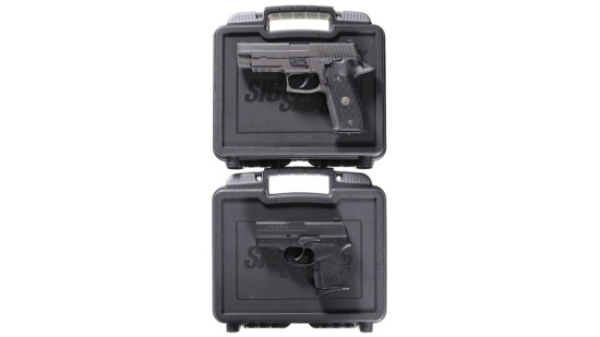 Two Cased Sig Sauer Semi-Automatic Pistols -A) Sig Sauer Model P226 Legion Pistol