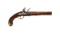 Gold Inlaid French Flintlock Pistol by Gouvain of Langres