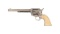 Nickel Antique Colt SAA Revolver, Factory Letter