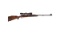 Engraved and Gold inlaid John Dickson & Son Mauser Rifle, Scope